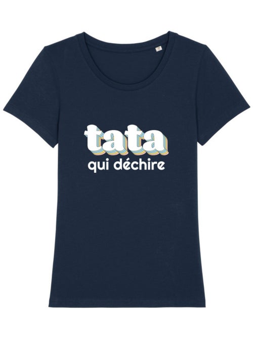 T-shirt Dames - TATA QUI DÉCHIRE 3 - Kiabi T-shirt Dames - TATA QUI DÉCHIRE 3 - Kiabi