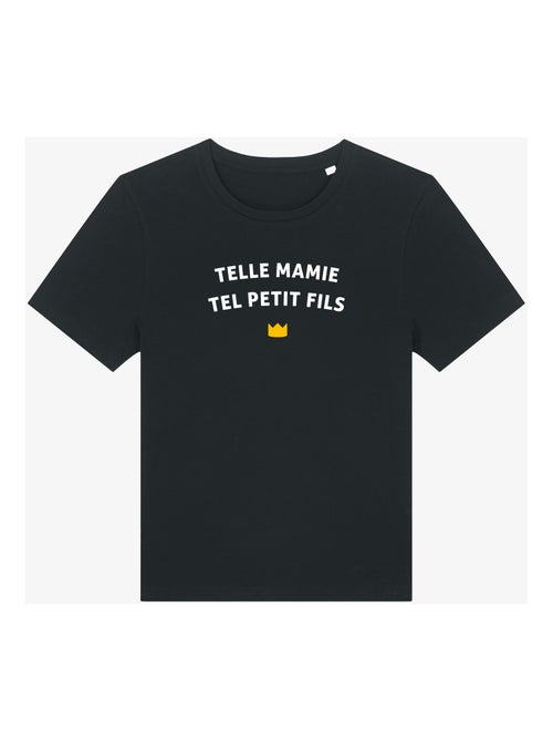 T-shirt Dames - TELLE MAMIE TEL PETIT-FILS WAF - Kiabi T-shirt Dames - TELLE MAMIE TEL PETIT-FILS WAF - Kiabi