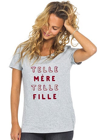 T-shirt Dames - TELLE MÈRE TELLE FILLE 2 MPT