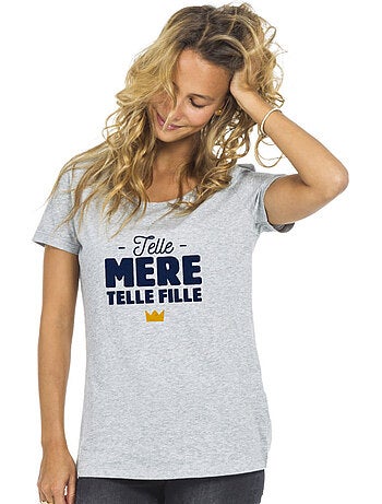 T-shirt dames - telle mère telle fille