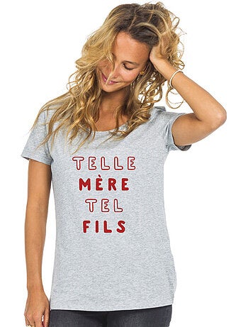 T-shirt dames - telle mère telle fils mpt
