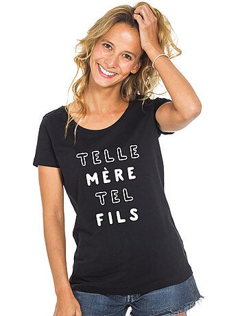 T-shirt dames - telle mère telle fils mpt