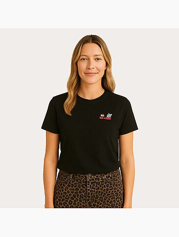 T-shirt Dames - TOM AND JERRY CLASSIC FACES