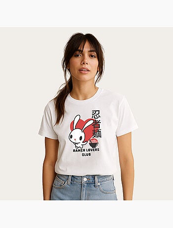 T-shirt Dames - TORC RAMEN LOVERS CLUB BUNNY