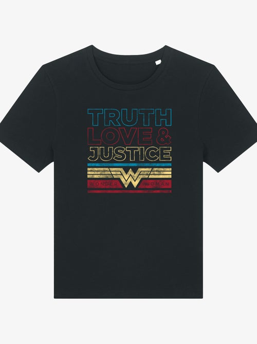 T-shirt Dames - TRUTH LOVE & JUSTICE WONDER WOMAN - Kiabi T-shirt Dames - TRUTH LOVE & JUSTICE WONDER WOMAN - Kiabi