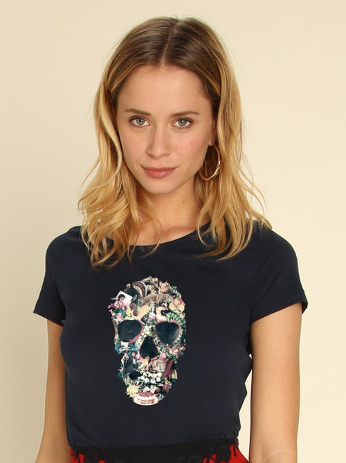 T-shirt Dames - VINTAGE SKULL - Kiabi T-shirt Dames - VINTAGE SKULL - Kiabi