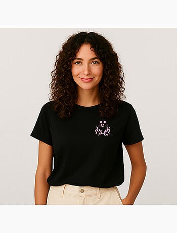 T-shirt Dames - VISAGE MADAME CŒUR