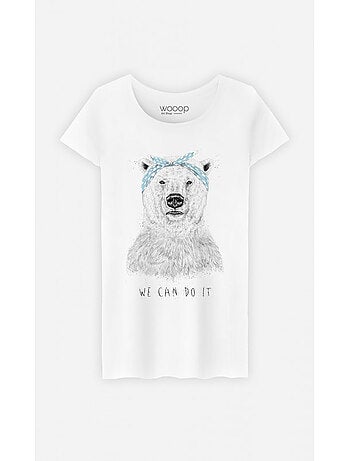 T-shirt Dames - WE CAN DO IT