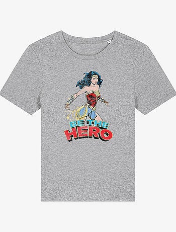 T-shirt Dames - WONDER WOMAN BE THE HERO 2