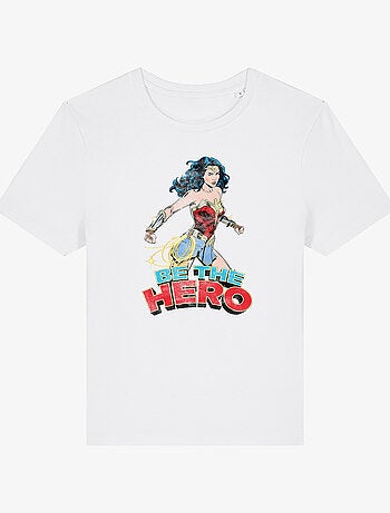 T-shirt Dames - WONDER WOMAN BE THE HERO 2