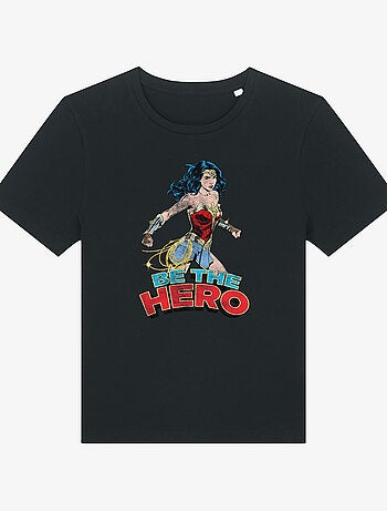 T-shirt Dames - WONDER WOMAN BE THE HERO 2