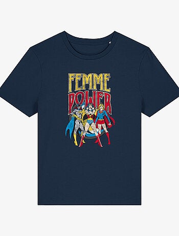 T-shirt Dames - WONDER WOMAN Dames POWER