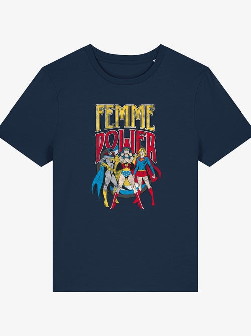 T-shirt Dames - WONDER WOMAN Dames POWER - Kiabi T-shirt Dames - WONDER WOMAN Dames POWER - Kiabi