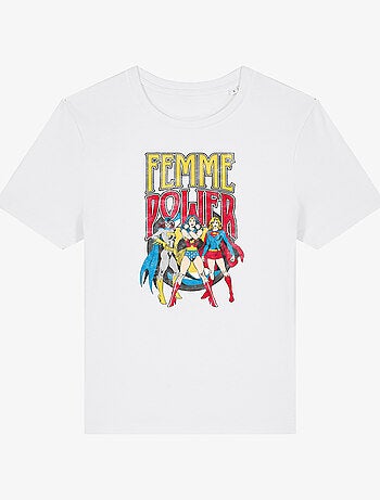T-shirt Dames - WONDER WOMAN Dames POWER