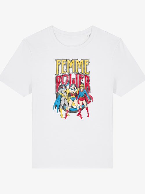 T-shirt Dames - WONDER WOMAN Dames POWER - Kiabi T-shirt Dames - WONDER WOMAN Dames POWER - Kiabi