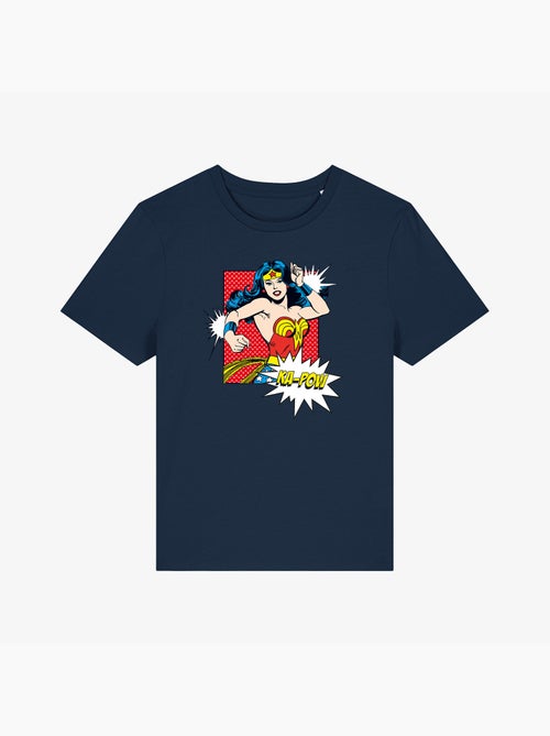 T-shirt Dames - WONDER WOMAN KA POW - Kiabi