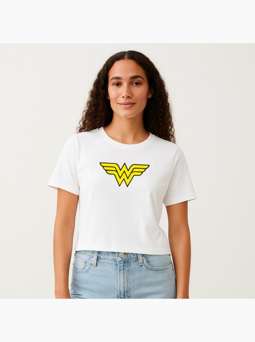 T-shirt Dames - WONDER WOMAN LOGO - Kiabi T-shirt Dames - WONDER WOMAN LOGO - Kiabi