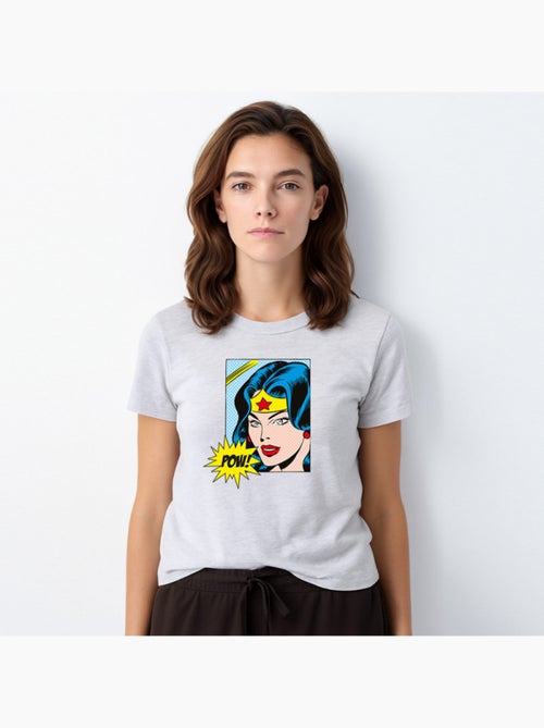 T-shirt Dames - WONDER WOMAN POW - Kiabi T-shirt Dames - WONDER WOMAN POW - Kiabi
