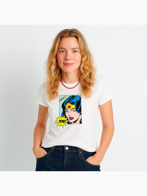 T-shirt Dames - WONDER WOMAN POW - Kiabi T-shirt Dames - WONDER WOMAN POW - Kiabi