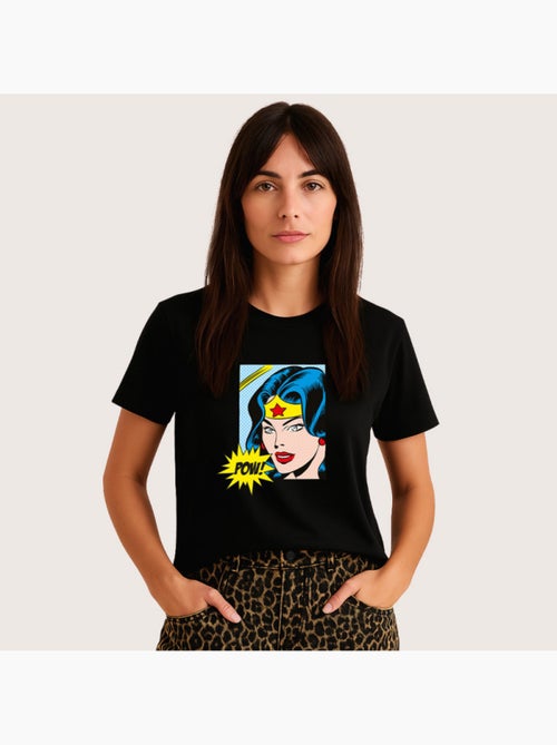 T-shirt Dames - WONDER WOMAN POW - Kiabi T-shirt Dames - WONDER WOMAN POW - Kiabi