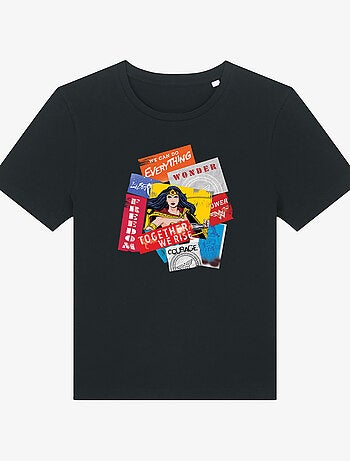 T-shirt Dames - WONDER WOMAN TOGETHER WE RISE