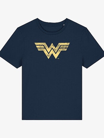 T-shirt Dames - WONDER WOMAN VINTAGE LOGO