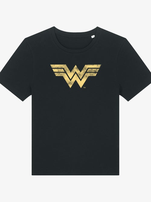 T-shirt Dames - WONDER WOMAN VINTAGE LOGO - Kiabi T-shirt Dames - WONDER WOMAN VINTAGE LOGO - Kiabi