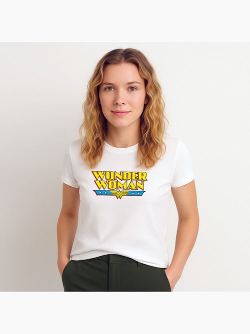 T-shirt Dames - WONDER WOMAN - Kiabi T-shirt Dames - WONDER WOMAN - Kiabi