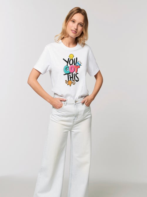 T-shirt Dames - YOU GOT THIS - Kiabi