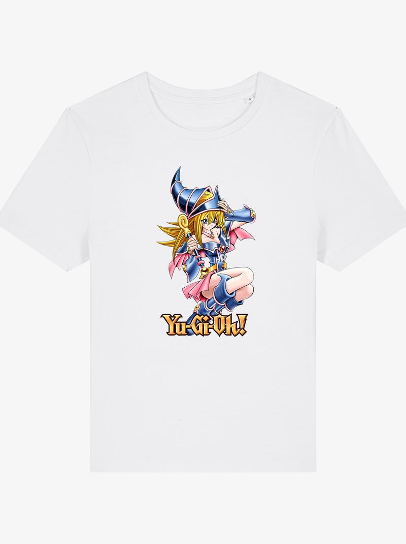T-shirt Dames - YU GI OH 6 Wit - Kiabi