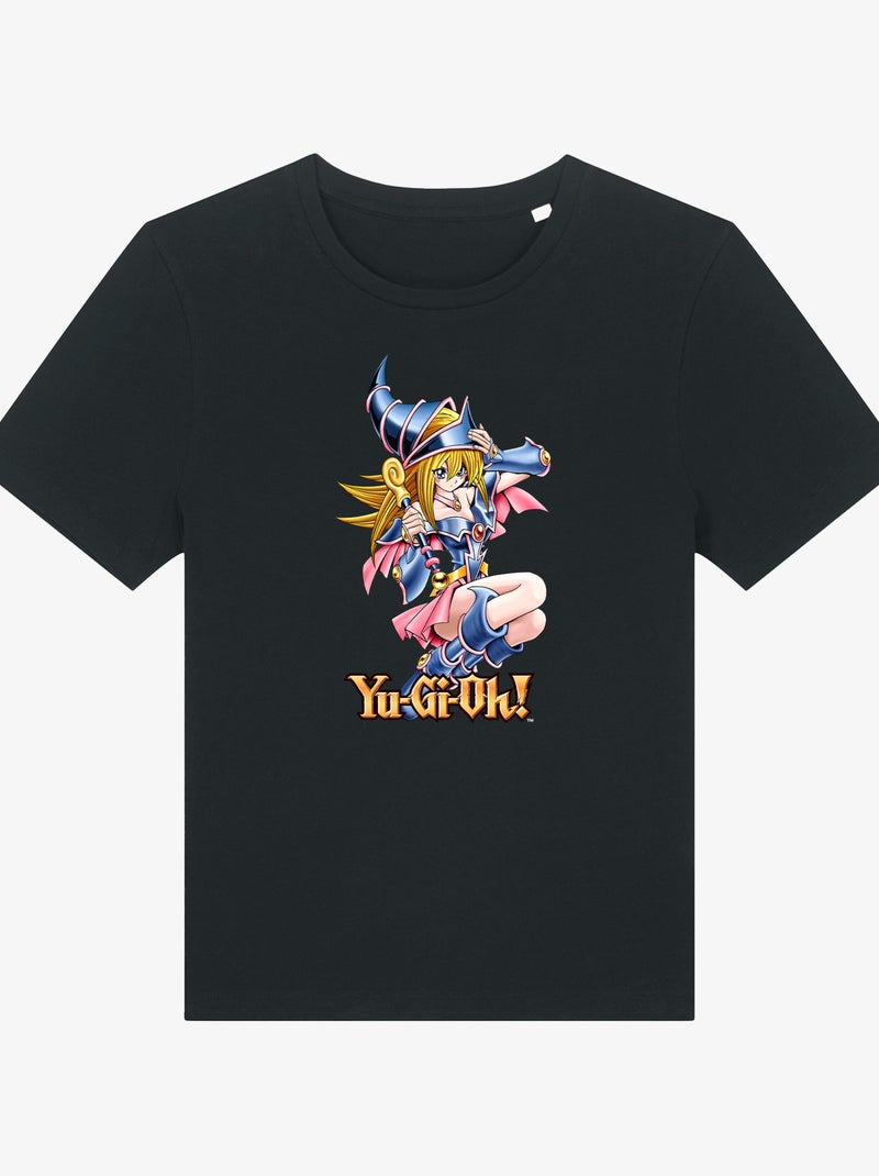 T-shirt Dames - YU GI OH 6 Zwart - Kiabi