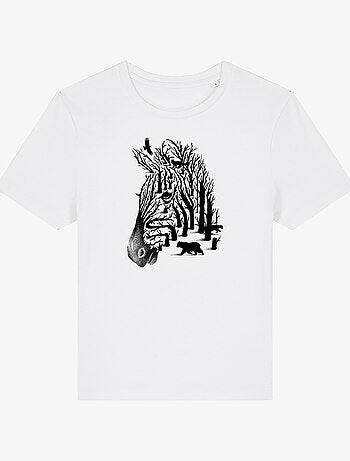 T-shirt Dames - ZEBRA