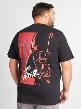 T-shirt 'Dark Vador' 'Star Wars' manches courtes