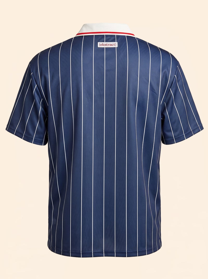 T-shirt de foot à manches courtes Bleu - Kiabi