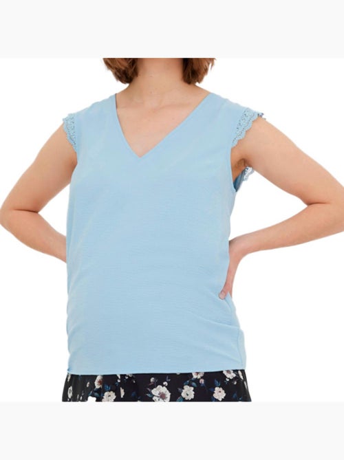 T-Shirt de Grossesse Femme Vero Moda Maternity - Kiabi T-Shirt de Grossesse Femme Vero Moda Maternity - Kiabi