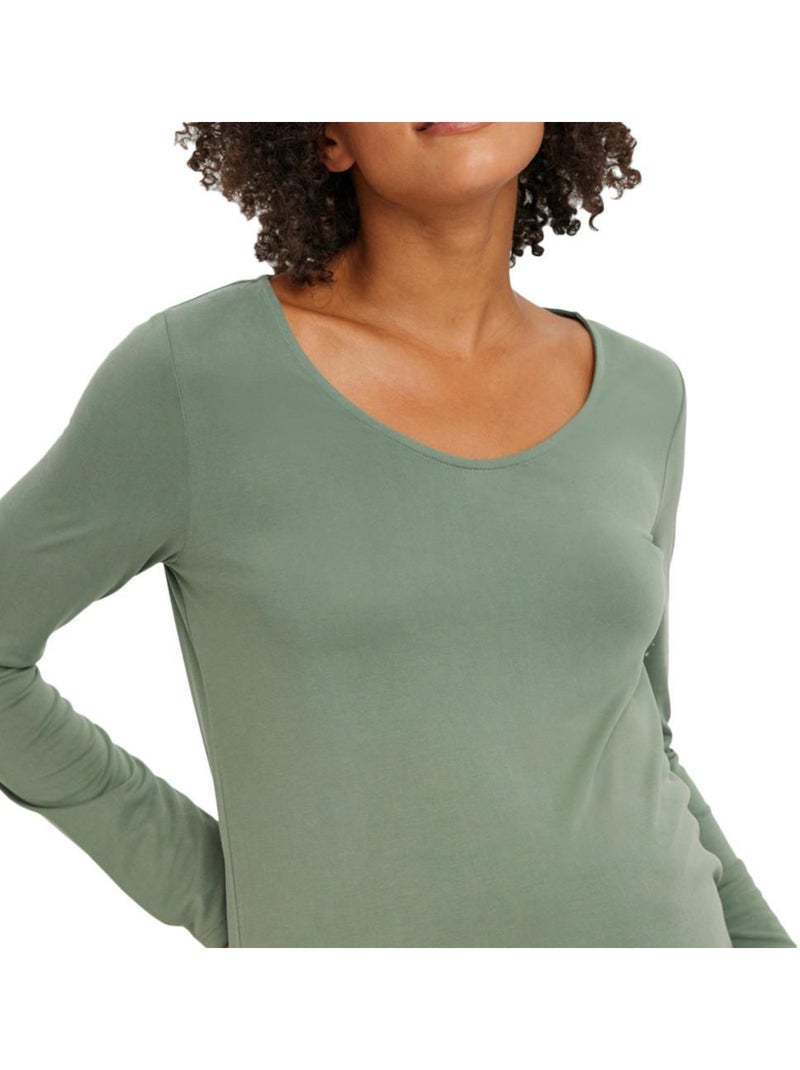 T-Shirt de Grossesse Femme Vero Moda Vert - Kiabi