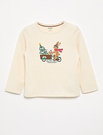 T-shirt de Noël à manches longues