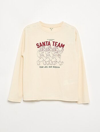 T-shirt de Noël à manches longues