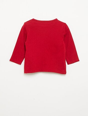 T-shirt de Noël à manches longues 'Stitch'