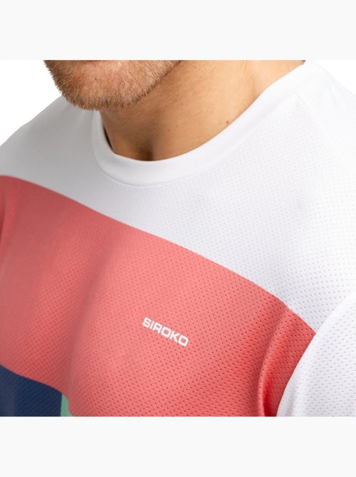 T-shirt de padel manches courtes homme padel homme round erit - Kiabi