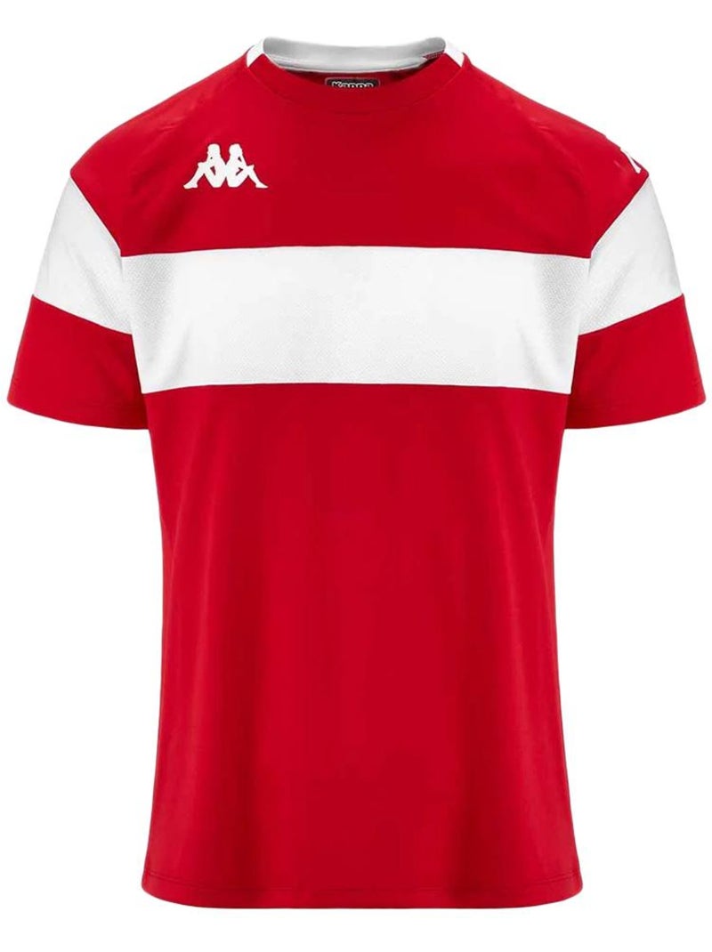 T-shirt de sport homme kappa Rouge - Kiabi