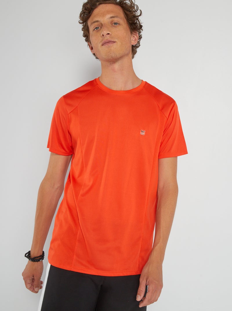 T-shirt de sport Orange - Kiabi