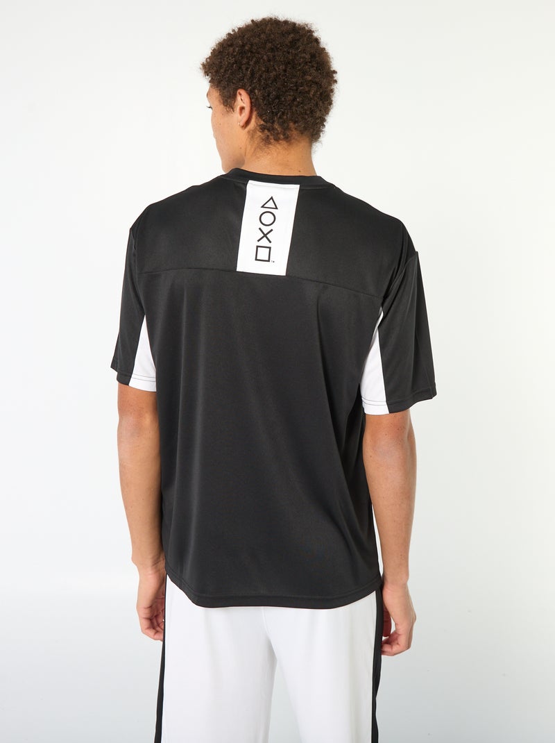 T-shirt de sport 'Playstation' Noir - Kiabi