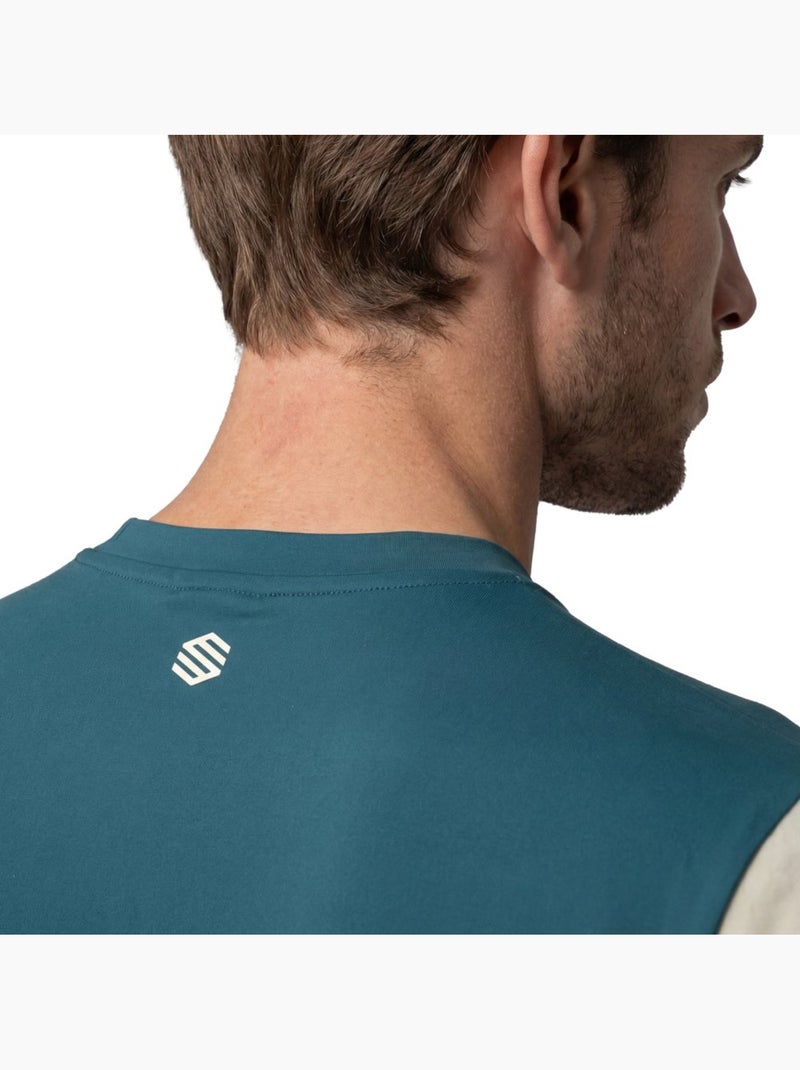 T-shirt de tennis manches longues homme tennis homme roma Vert - Kiabi