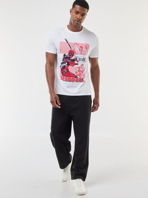 T-shirt 'Deadpool' 'Marvel' manches courtes - Kiabi