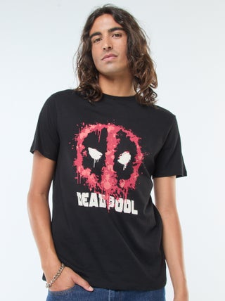 T-shirt 'Deadpool' 'Marvel' manches courtes