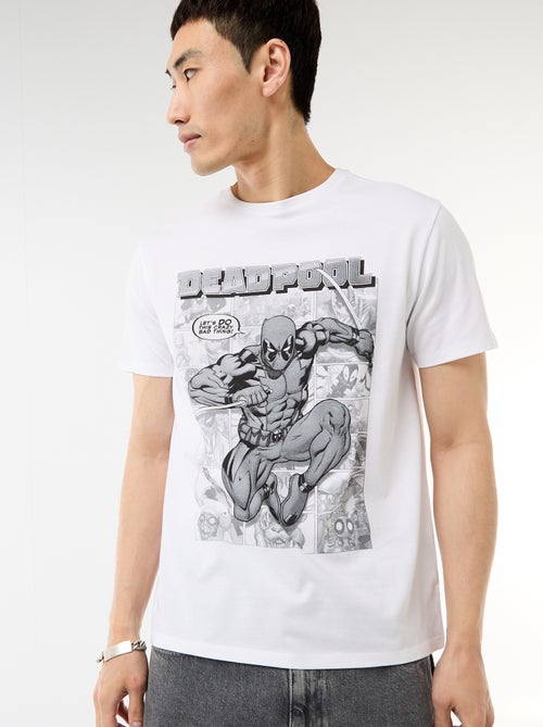 T-shirt 'Deadpool' 'Marvel' met korte mouwen - Kiabi