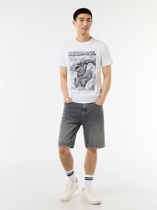 T-shirt 'Deadpool' 'Marvel' met korte mouwen - Kiabi