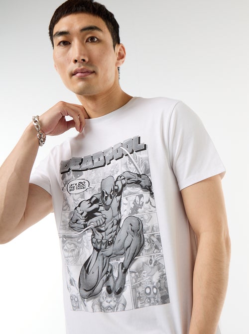 T-shirt 'Deadpool' 'Marvel' met korte mouwen - Kiabi