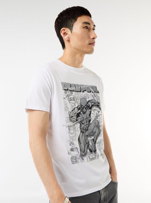 T-shirt 'Deadpool' 'Marvel' met korte mouwen - Kiabi